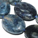 18mm Natural Dumortierite Oval Gemstone Loose Bead