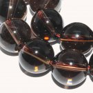 6mm Natrual Smoky Quartz Round Gemstone Jewelry Beads 15"