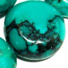 8mm natural turquoise coin gemstone loose beads