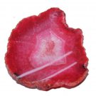 Freeform Agate Pink Gemstone Pendant bead