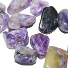 Freeform Nugget Natural Charoite Purple Gemstone Loose Bead