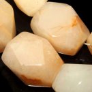 Freesize Aventurine Faceted Nugget Gemstone Loose Bead