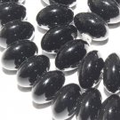 8mm Agate Onyx Abacus Black Gemstone Jewelry Beads