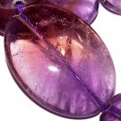 33mm natural ametrine translucent Clear gemstone loose beads