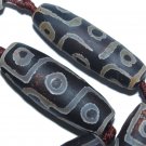 39mm  tibetan mystical old eye agate Loose Beads 4pc