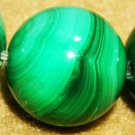 12mm Natural Malachite Round Gemstone Jewelry Beads