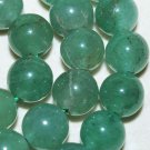 8mm Green Round Aventurine gemstone loose beads 15"