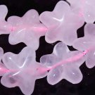 16mm star rose quartz gemstone loose beads