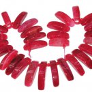 Gradual Pink Fire Agate Gemstone Loose Beads
