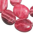 18mm Rhodochrosite Oval Gemstone Loose Beads