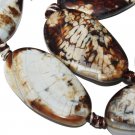 30mm Agate Oval Gemstone Loose Beads