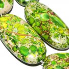 40mm turquoise turquesa green variscite diaspro gem loose beads