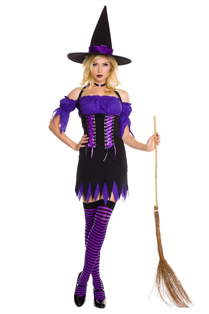 Sku 70445 Devious Witch Costume Size XLarge