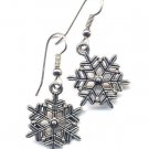 Girls ladies snowflake earrings - frozen princess Elsa inspired gift christmas