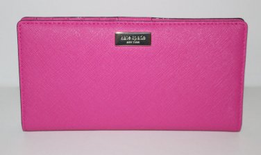 NWT KATE SPADE NEWBURY LANE STACY BI-FOLD CLUTCH WALLET~ saffiano leather