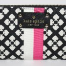NWT KATE SPADE CLASSIC SPADE NEDA CLUTCH WALLET BLACK