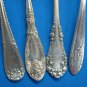 Vintage Silverplated Flatware Craft Lot 30 Ornate Spoons Large Tablespoons Forks Serving