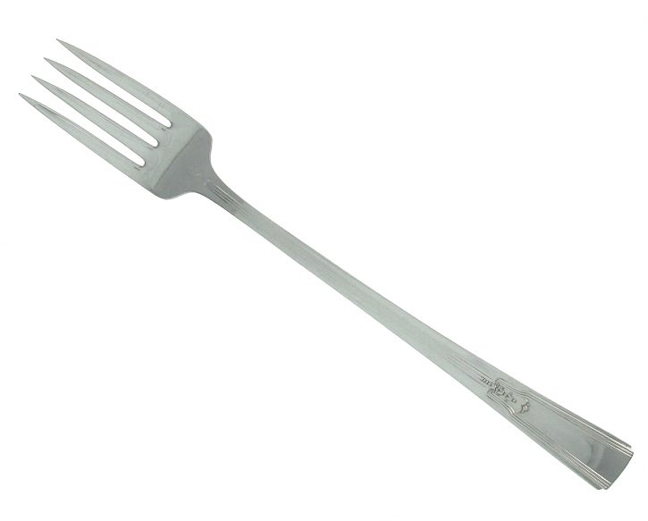 Silverplated Grille Forks Rogers Revelation 1938 Set 4 Replacement Flatware Retro Atomic