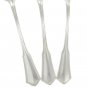 Oneida Silverplate Tablespoons Exeter 1913 Vintage Flatware 3 Large Serving Spoons Atomic Flatware