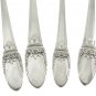 Rogers Silverplate Hostess Set First Love Butter Knife Jelly Server Pickle Fork Sugar Spoon Flatware
