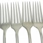 Oneida Silverplated Dinner Forks Adam Set 4 Vintage 1917 Atomic Flatware Replacement