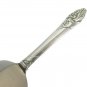 Evening Star Oneida Silverplate Pie Cake Server 1950 Vintage Flatware Flowers Bouquet Ornate