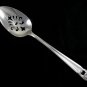 Silverplate Pierced Serving Spoon Tablespoon Eternally Yours Rogers Vintage Flatware Flower