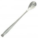 Silverplated Iced Tea Spoons Sundae Bistro Set 4 Nakazato Japan Grace Vintage Modern Flatware
