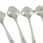 Vintage Demitasse Tea Coffee Spoons James Deakin Sons England 1800s Silver Electroplate Set 4