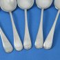 Wear Wite Sheffield Demitasse Spoon Moke Tea Coffee Vintage Nickle Silver Plate 5 England