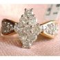 1 carat genuine diamond ring