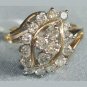 1 carat genuine diamond gold ring