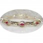 2.61 ctw Genuine Ruby & Diamond bracelet