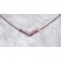 AMETHYST and WHITE TOPAZ gold necklace