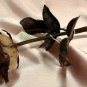 REAL Lacquered Purple ROSE with plated stem