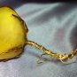 Lacquered & 24k gold-plated REAL Yellow ROSE