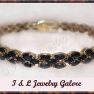 Amazing *18.20 carat* genuine sapphire tennis bracelet