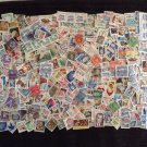 Lot of 25 US Postage Stamps Off Paper