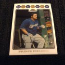 2008 Topps Chrome - Prince Fielder (120)