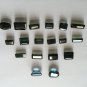 Tourmaline 134.90 Carats 20 Pieces Mixed Lot Blue and Dark Green Color