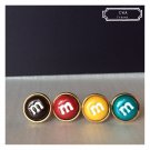 M&M colourful earrings
