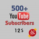 500 Youtube Subscribers