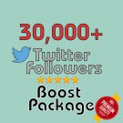 30,000 HQ permanent twitter followers