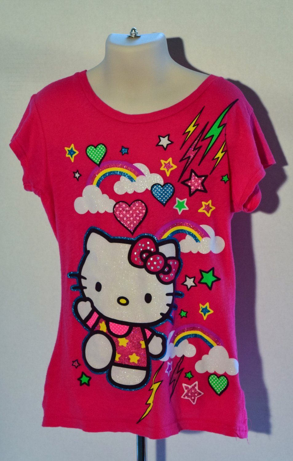 Pink Hello Kitty T-Shirt (Small)