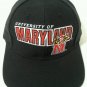 MARYLAND Snapback Hat Cap Terrapins Sports Specialties 90's Vintage DS NWOT Blk