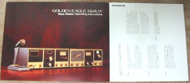 Browning Golden Eagle Mark Iva Owners Manual Nos