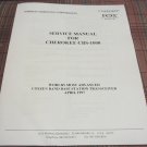 Cherokee CBS-1000 Service Manual w/ all schematics