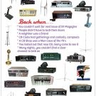 " Back When " CB Radio Dialogue Poster 18" x 24"