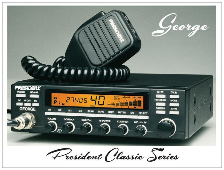 President CB Radio Poster 18" x 24"