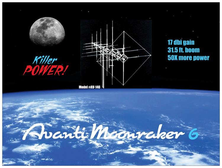 Avanti Moonraker 6 CB Antenna Poster 18